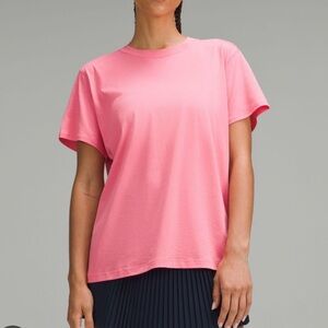 NWT Lululemon All Yours Tee *Cotton in Pink